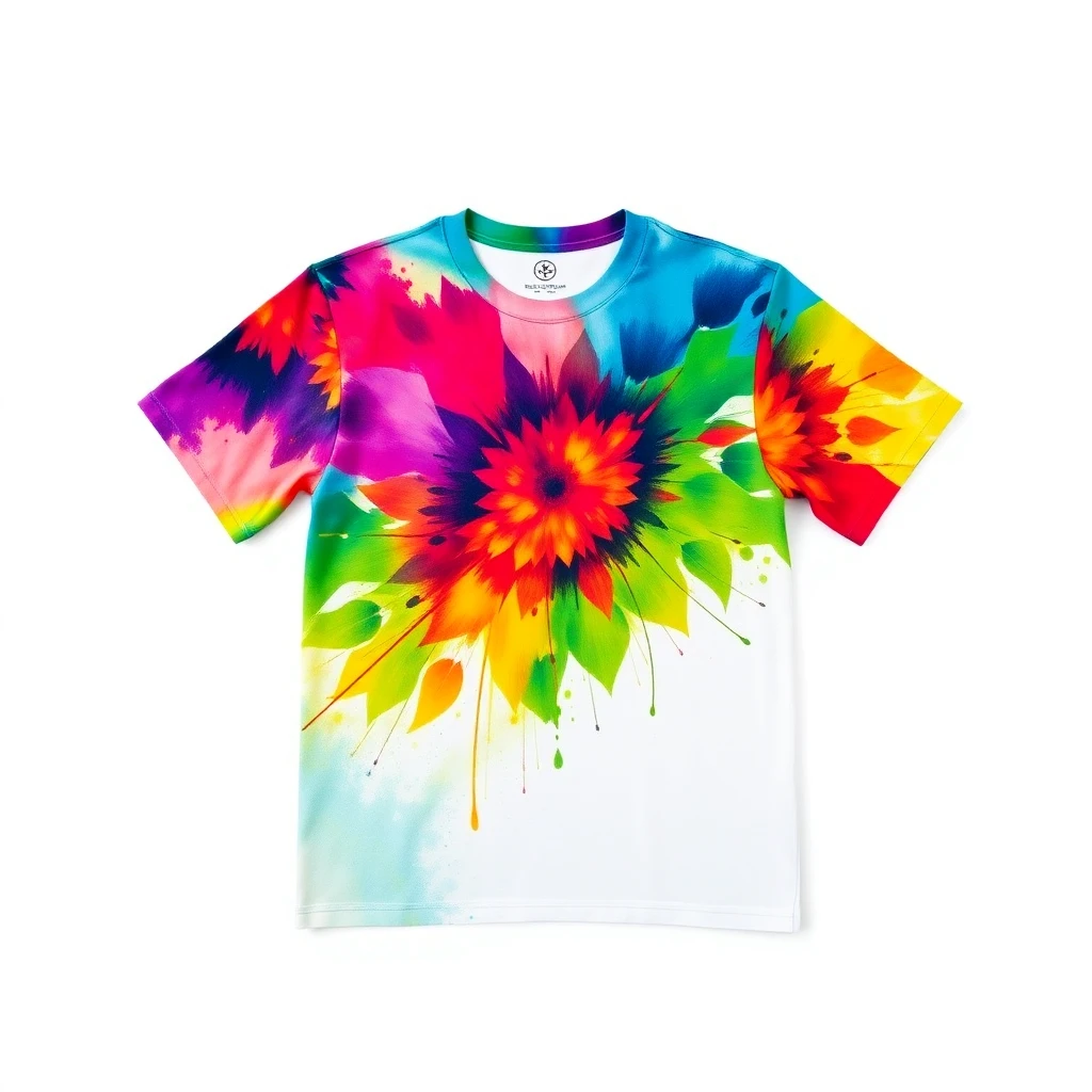 Camiseta Estampada Colorida